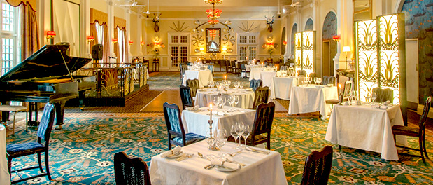 The Victoria Falls Hotel Dinner Area